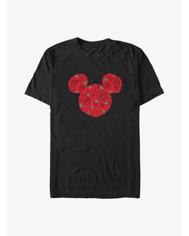 Disney Minnie Mouse Mickey Mouse Roses Big & Tall T-Shirt $9.09 T-Shirts