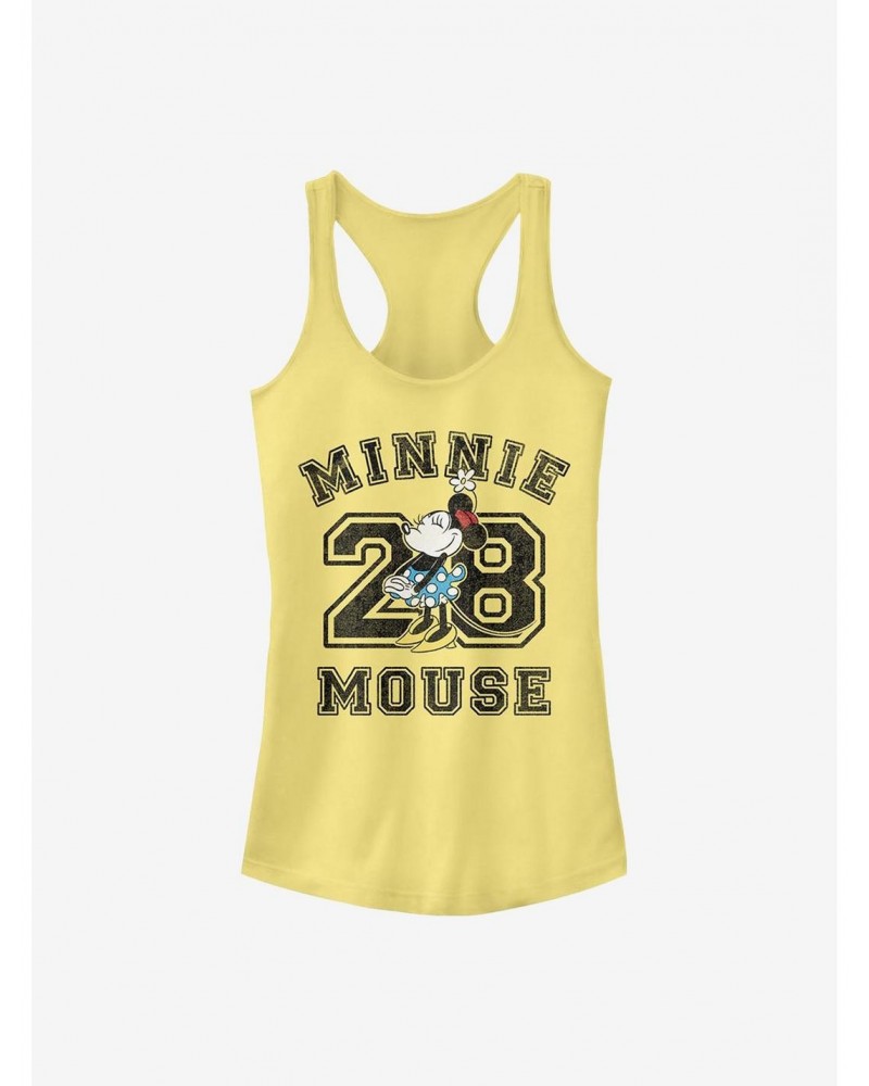 Disney Minnie Mouse Minnie Mouse Collegiate Girls Tank $8.17 Tanks