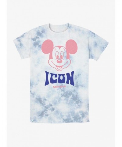 Disney Mickey Mouse Mickey Icon Tie-Dye T-Shirt $8.29 T-Shirts