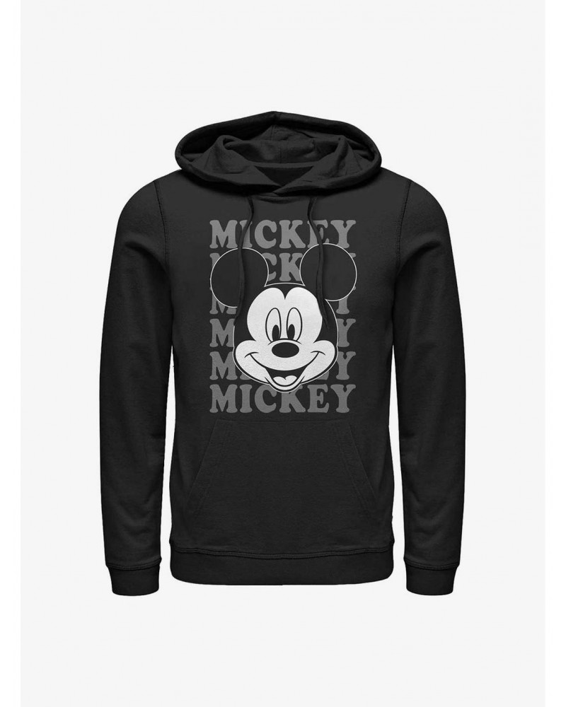 Disney Mickey Mouse Name Stack Hoodie $11.85 Hoodies