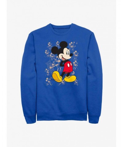 Disney Mickey Mouse Many Mickeys Sweatshirt $14.17 Sweatshirts