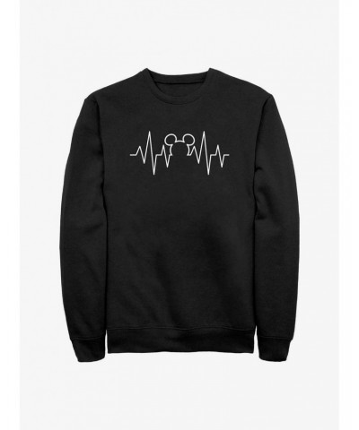 Disney Mickey Mouse Heartline Sweatshirt $13.58 Sweatshirts