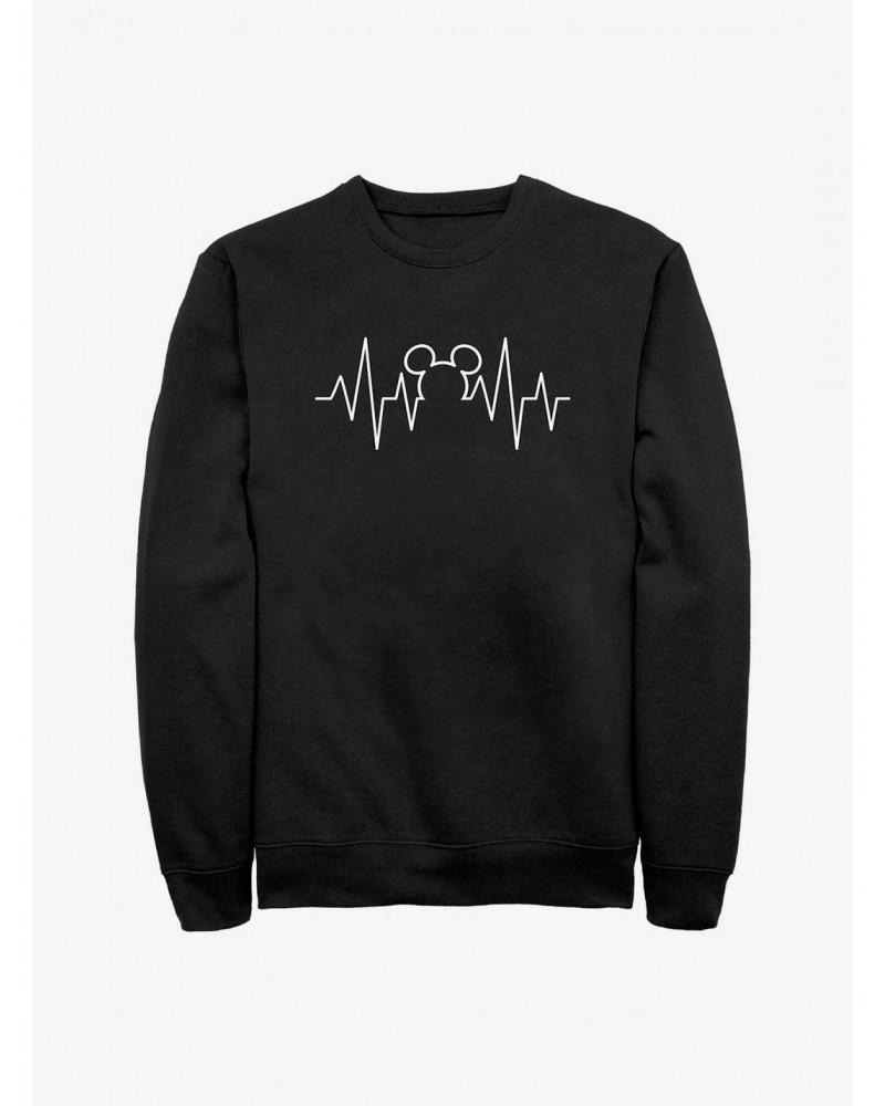 Disney Mickey Mouse Heartline Sweatshirt $13.58 Sweatshirts