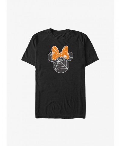 Disney Minnie Mouse Spider Web Bow Big & Tall T-Shirt $11.72 T-Shirts