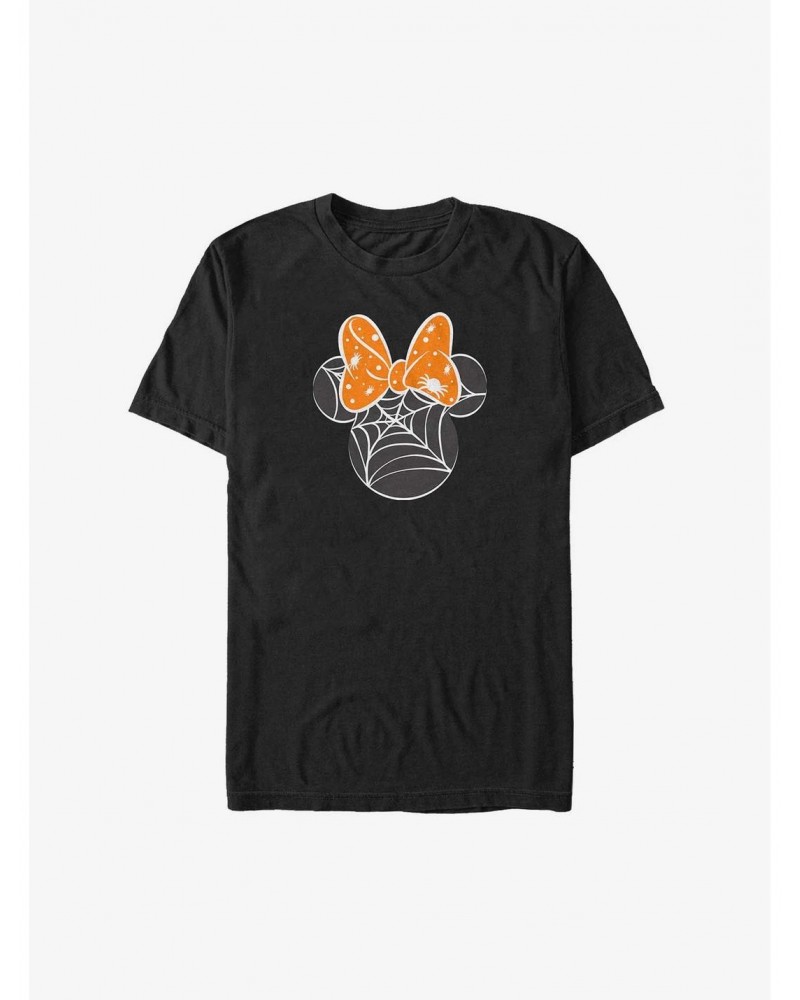 Disney Minnie Mouse Spider Web Bow Big & Tall T-Shirt $11.72 T-Shirts