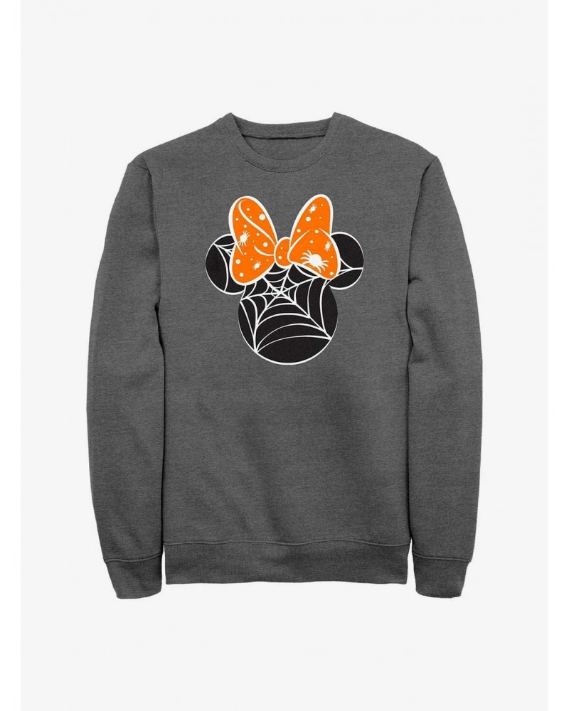 Disney Minnie Mouse Spider Webs Sweatshirt $9.74 Sweatshirts