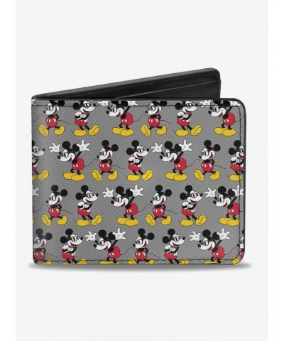 Disney Mickey Mouse Nerdy Poses Bi-Fold Wallet $5.86 Wallets