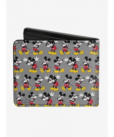 Disney Mickey Mouse Nerdy Poses Bi-Fold Wallet $5.86 Wallets