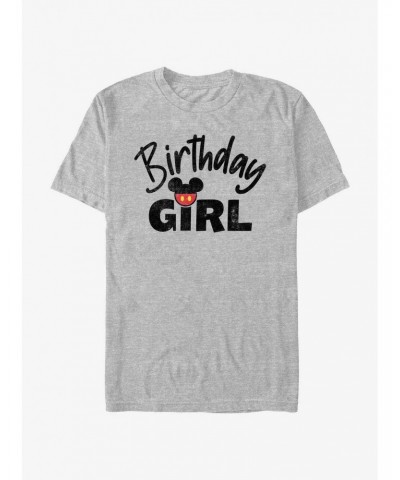 Disney Mickey Mouse Birthday Girl Mouse Ears T-Shirt $6.50 T-Shirts