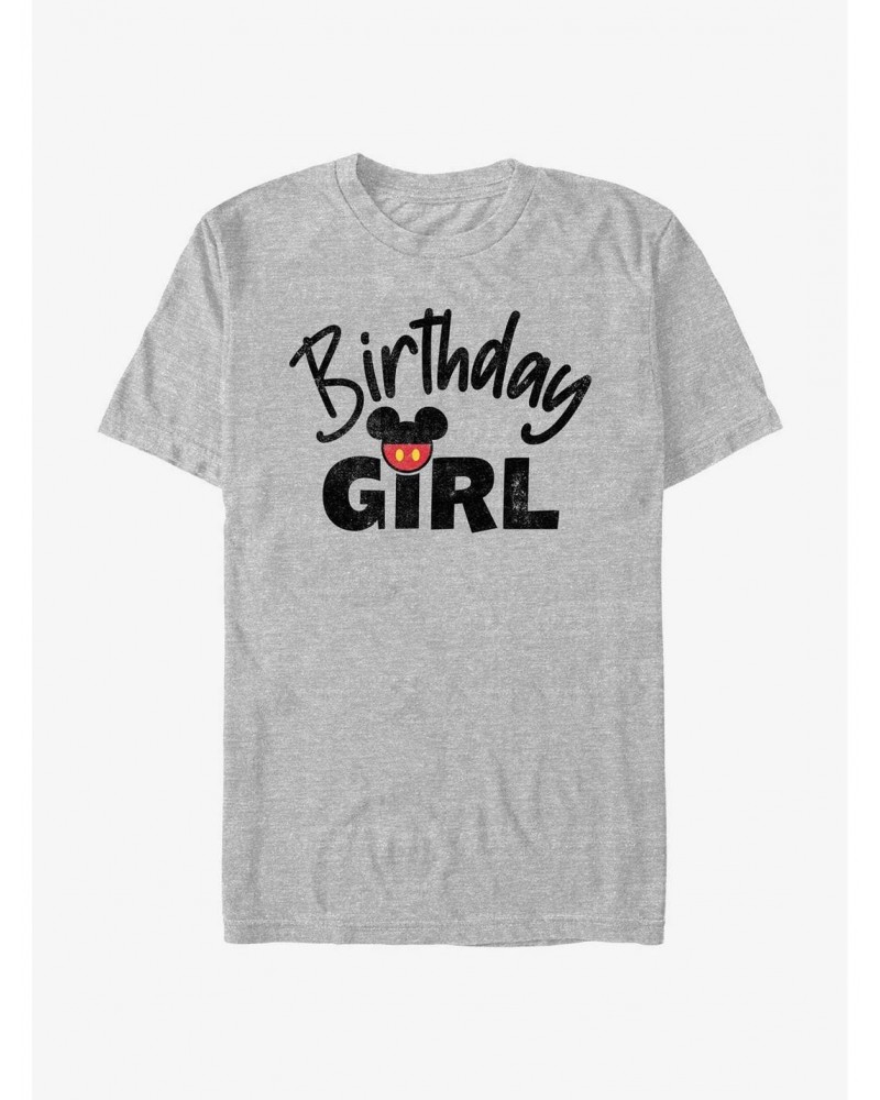 Disney Mickey Mouse Birthday Girl Mouse Ears T-Shirt $6.50 T-Shirts