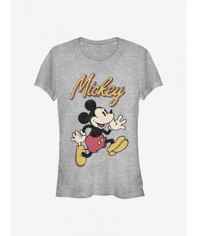 Disney Mickey Mouse Vintage Mickey Girls T-Shirt $6.97 T-Shirts