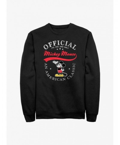 Disney Mickey Mouse Classic Mickey Sweatshirt $14.76 Sweatshirts