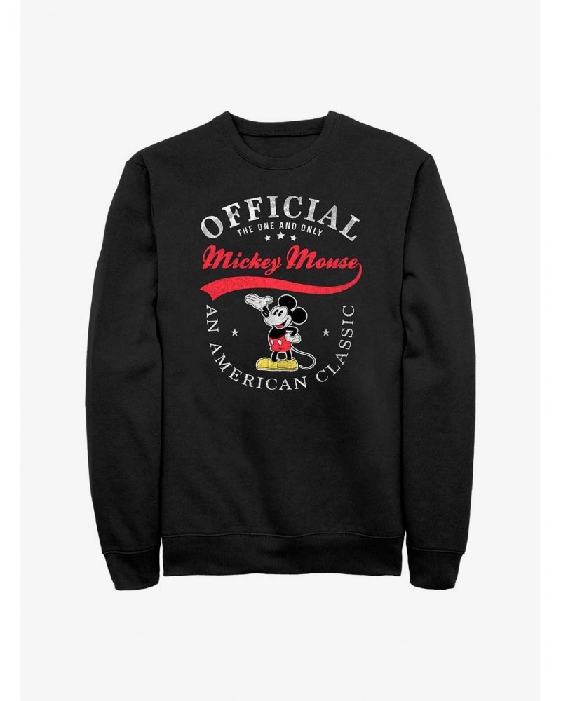 Disney Mickey Mouse Classic Mickey Sweatshirt $14.76 Sweatshirts