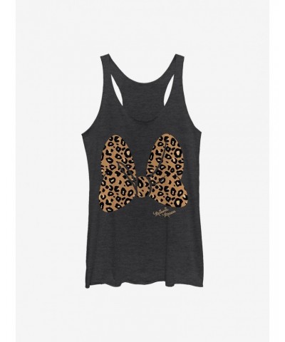 Disney Minnie Mouse Animal Print Bow Girls Tank $9.32 Tanks