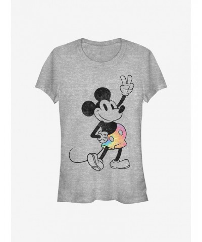 Disney Mickey Mouse Tie Dye Mickey Girls T-Shirt $6.37 T-Shirts