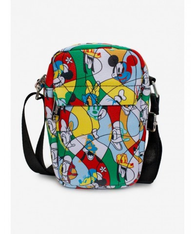 Disney Mickey Mouse The Sensational Six Vegan Leather Crossbody Bag $17.45 Bags