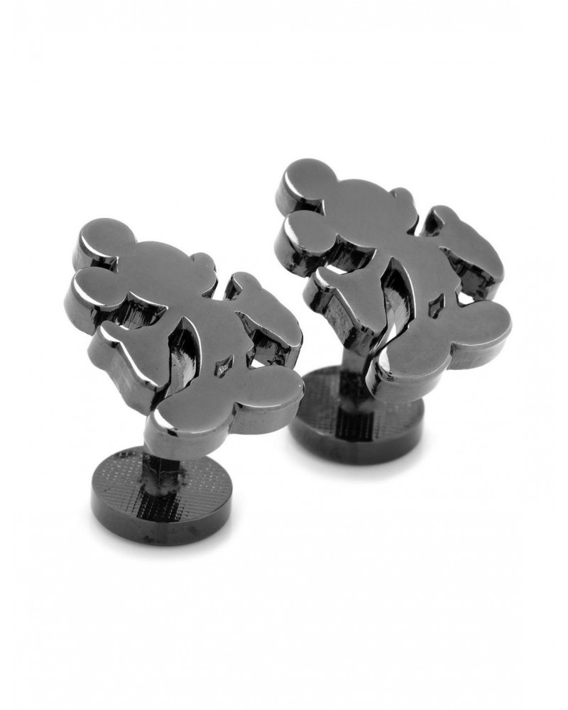 Disney Mickey Mouse Black Silhouette Cufflinks $34.61 Cufflinks