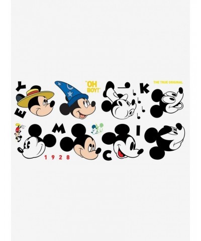 Disney Mickey Mouse Classic 90Th Anniversary Peel And Stick Wall Decals $8.51 Decals