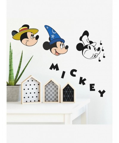 Disney Mickey Mouse Classic 90Th Anniversary Peel And Stick Wall Decals $8.51 Decals