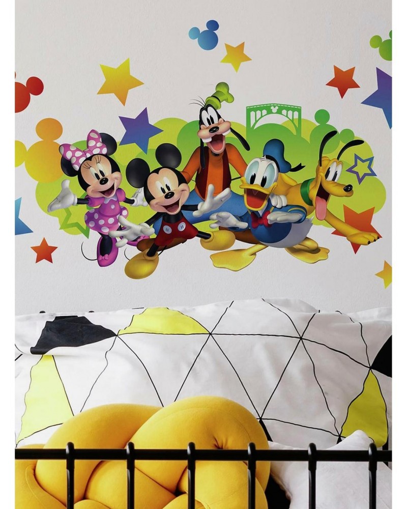 Disney Mickey & Friends Peel And Stick Giant Wall Decals $8.96 Decals