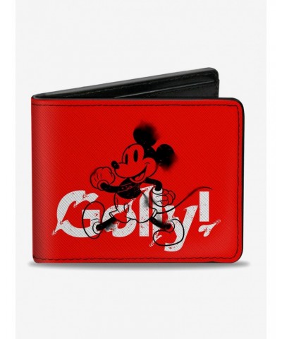 Disney Mickey Mouse 1928 Logo Bifold Wallet $8.78 Wallets