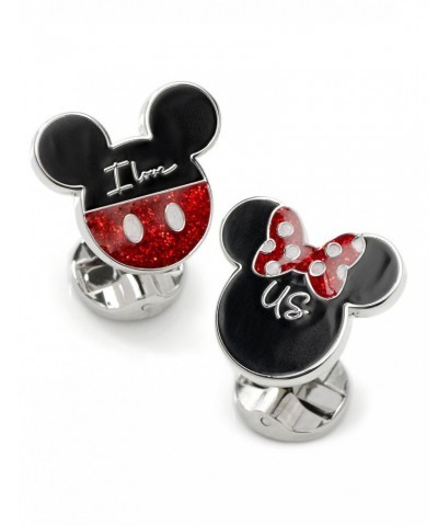 Disney Mickey Mouse & Minnie "I Love Us" Cufflinks $30.76 Cufflinks