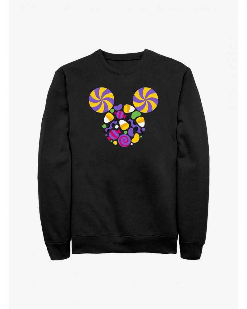 Disney Mickey Mouse Candy Head Sweatshirt $9.45 Sweatshirts