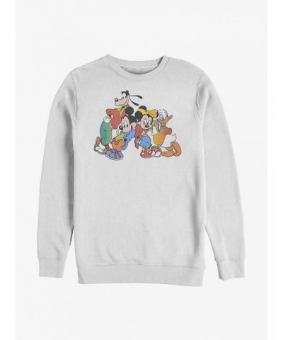 Disney Mickey Mouse Cali Vintage Crew Sweatshirt $13.28 Sweatshirts