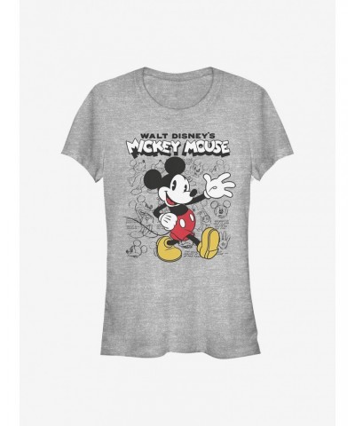 Disney Mickey Mouse Sketchbook Girls T-Shirt $9.96 T-Shirts