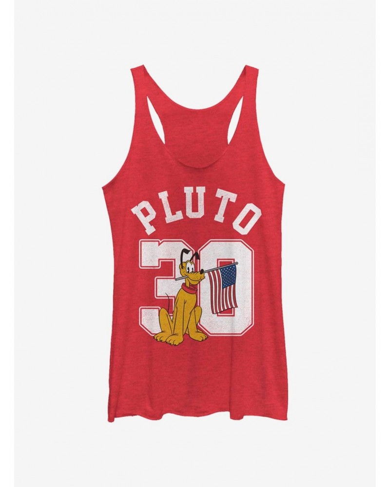 Disney Mickey Mouse Pluto Collegiate Girls Tank $9.95 Tanks