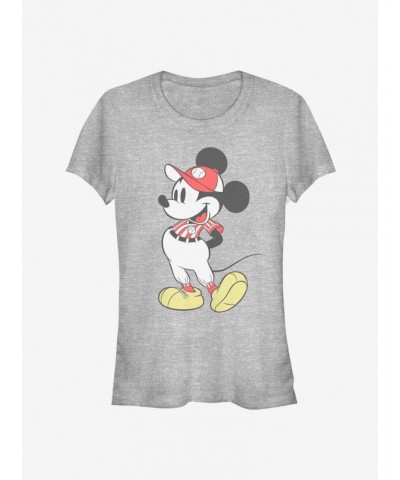 Disney Mickey Mouse Baseball Classic Girls T-Shirt $9.76 T-Shirts