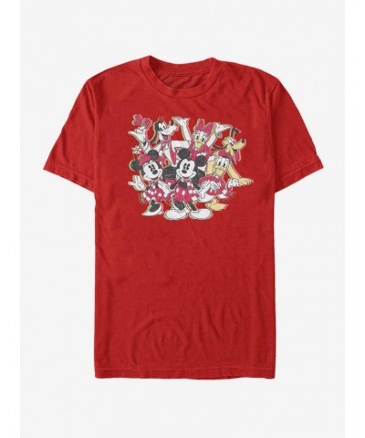 Disney Mickey Mouse Holiday Sensational T-Shirt $7.27 T-Shirts