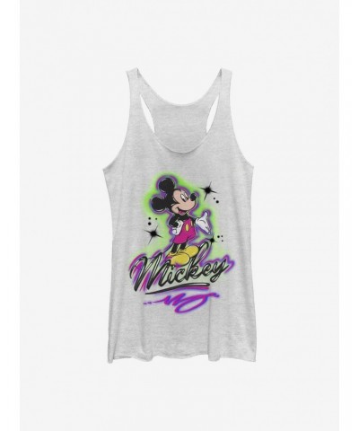 Disney Mickey Mouse Airbrush Mickey Girls Tank $7.46 Tanks