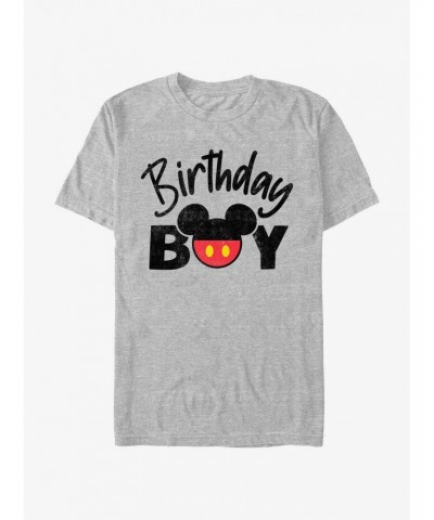 Disney Mickey Mouse Birthday Boy Mouse Ears T-Shirt $7.46 T-Shirts