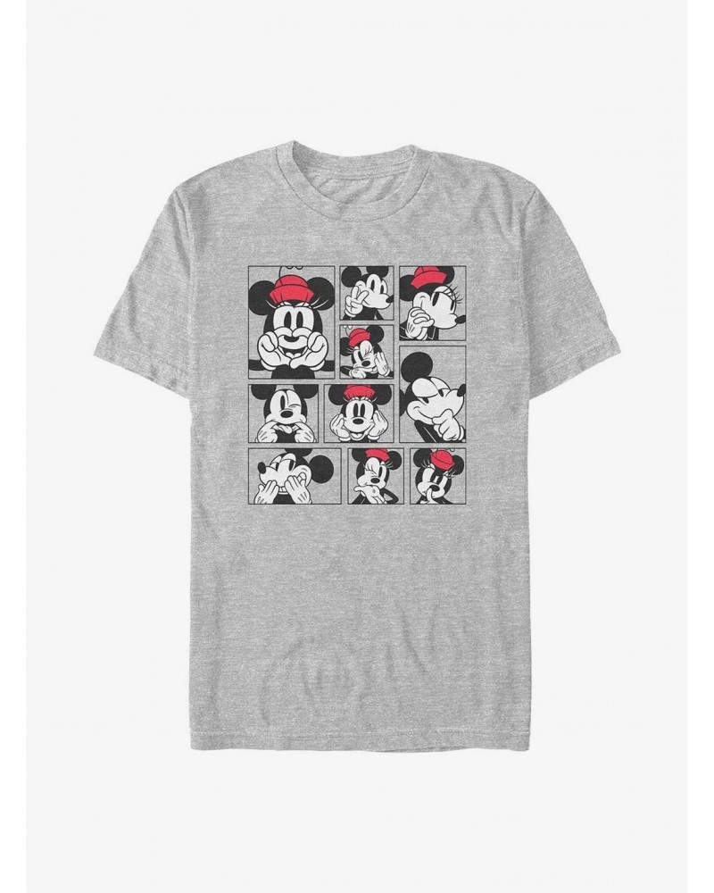 Disney Mickey Mouse Minnie & Mickey Expressions T-Shirt $6.88 T-Shirts