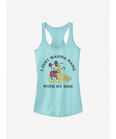 Disney Mickey Mouse Mickey Dog Lover Girls Tank $8.76 Tanks