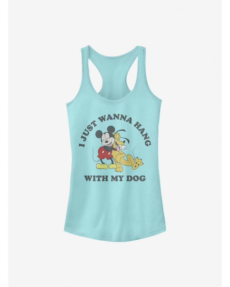 Disney Mickey Mouse Mickey Dog Lover Girls Tank $8.76 Tanks