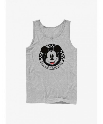 Disney Mickey Mouse Mickey Checkered Tank Top $9.36 Tops