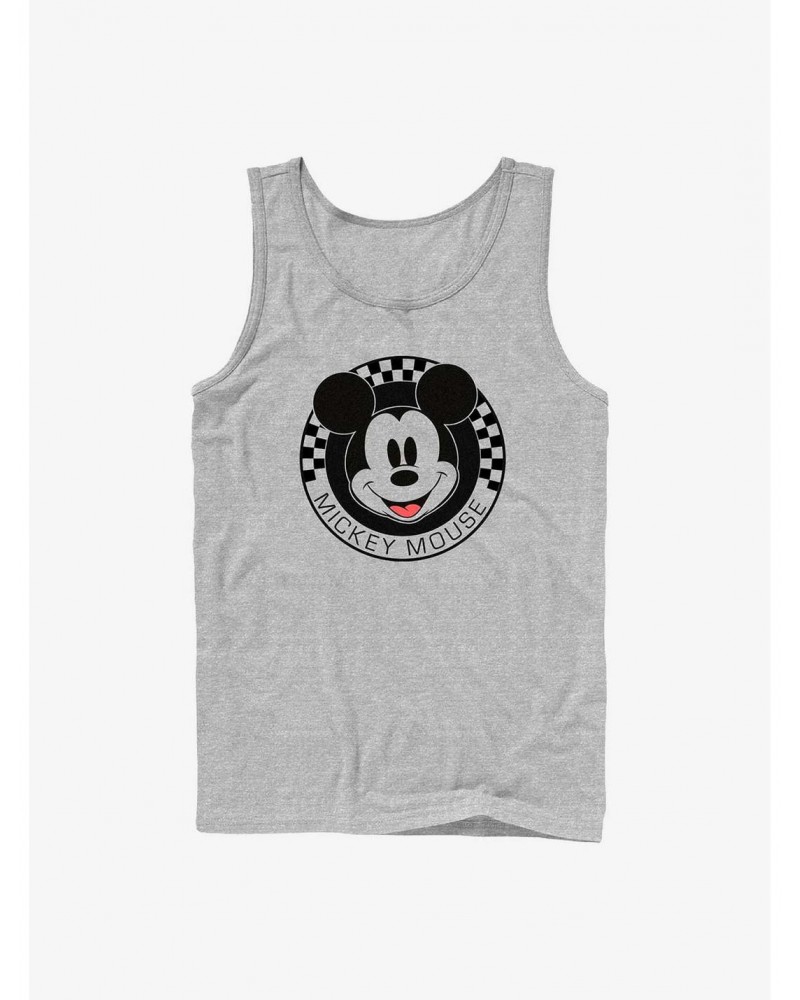 Disney Mickey Mouse Mickey Checkered Tank Top $9.36 Tops