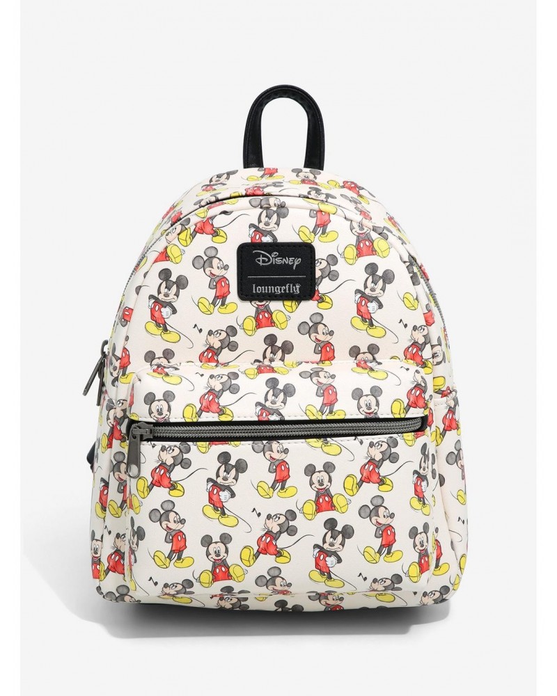 Loungefly Disney Mickey Mouse Poses Mini Backpack $18.12 Backpacks