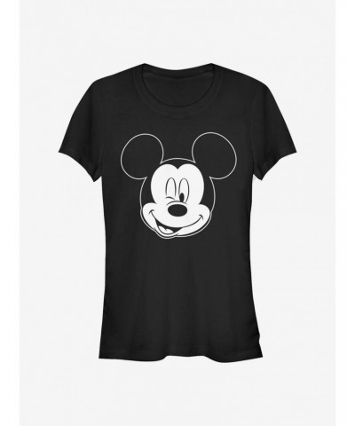 Disney Mickey Mouse Let Me Sleep Outline Girls T-Shirt $8.17 T-Shirts