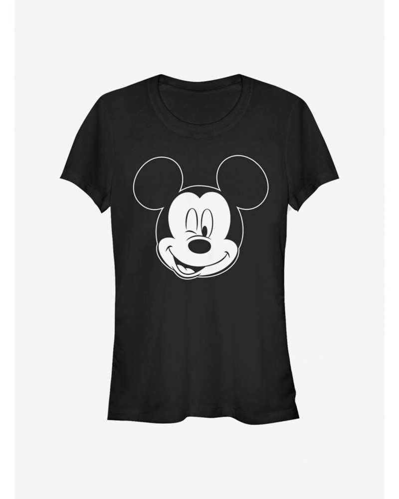 Disney Mickey Mouse Let Me Sleep Outline Girls T-Shirt $8.17 T-Shirts