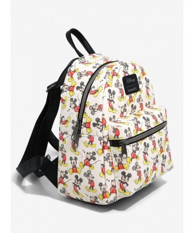 Loungefly Disney Mickey Mouse Poses Mini Backpack $18.12 Backpacks