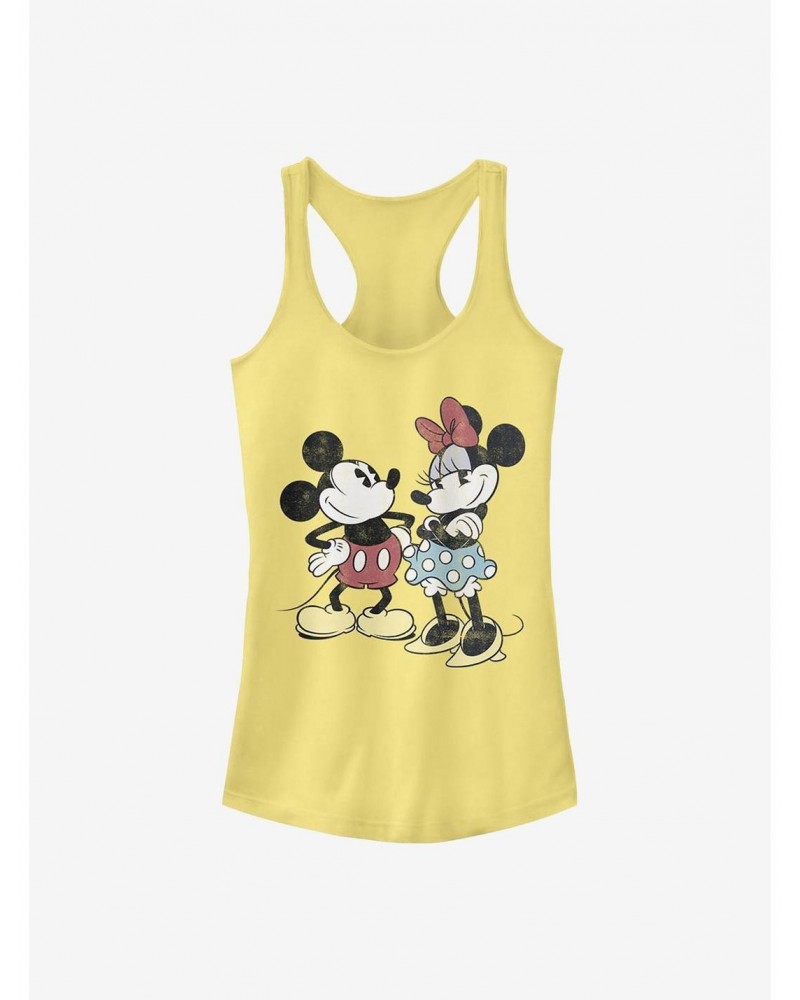 Disney Mickey Mouse Mickey Minnie Retro Girls Tank $7.77 Tanks