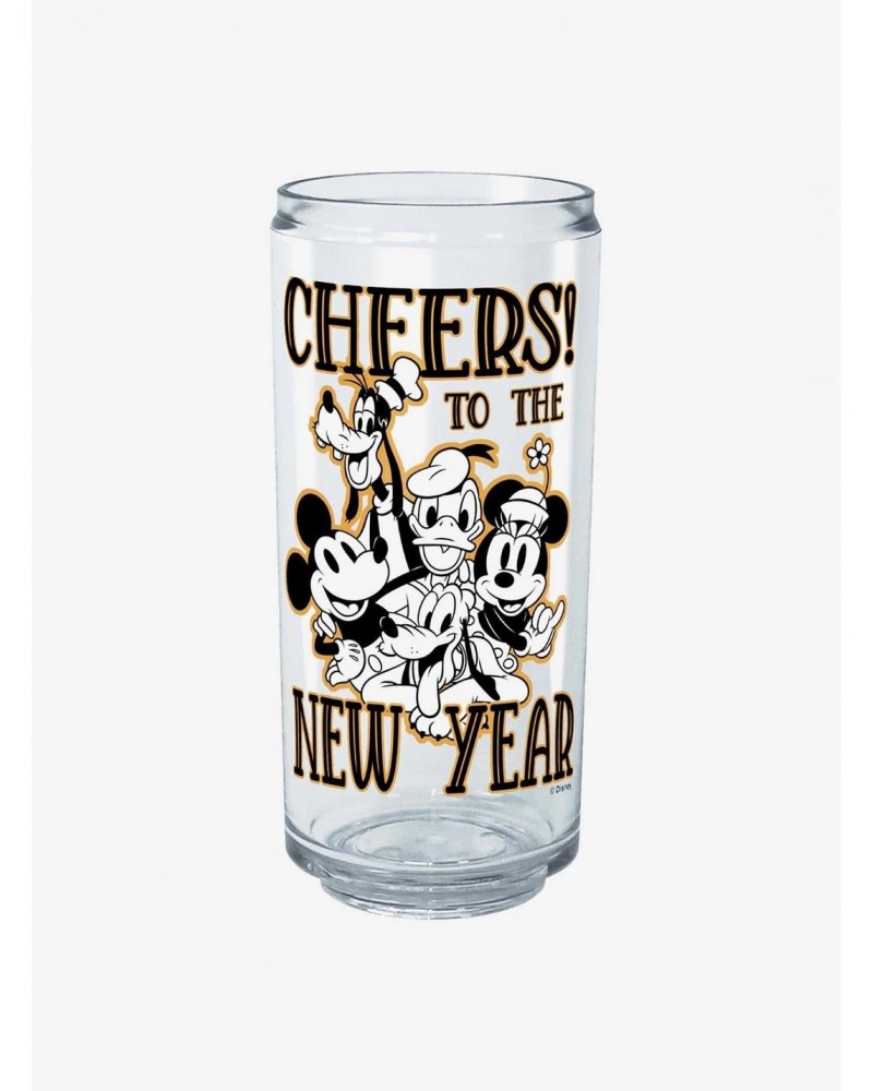 Disney Mickey Mouse Mickey & Friends Cheers To The New Year Can Cup $5.85 Cups