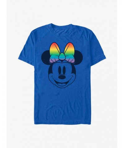 Disney Minnie Mouse Minnie Bow Fill Pride T-Shirt $8.99 T-Shirts