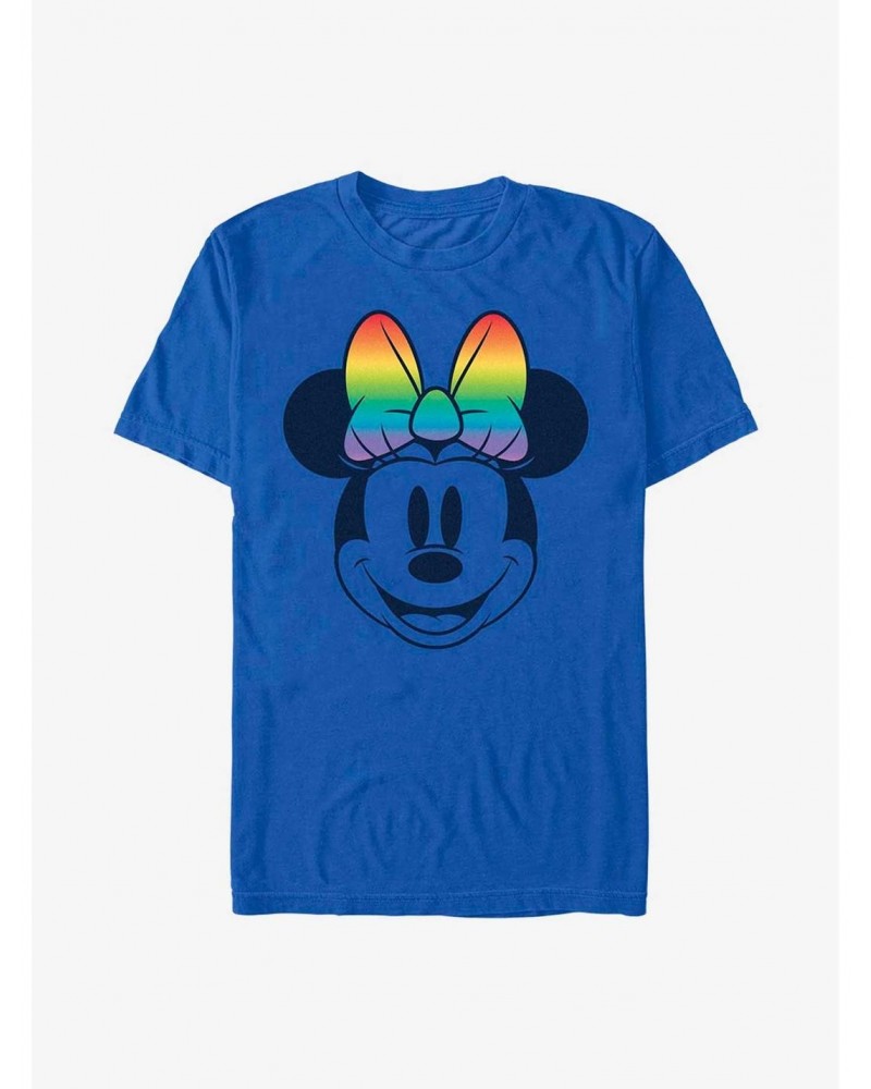 Disney Minnie Mouse Minnie Bow Fill Pride T-Shirt $8.99 T-Shirts