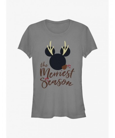 Disney Mickey Mouse Merriest Season Girls T-Shirt $5.98 T-Shirts