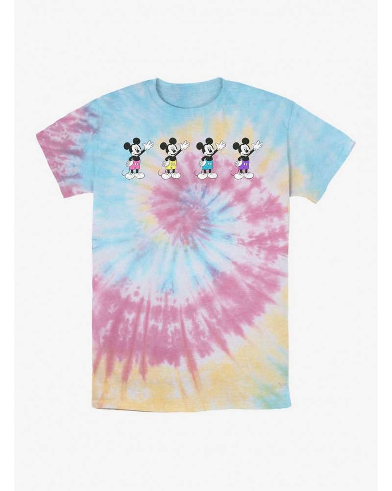 Disney Mickey Mouse Neon Pants Tie Dye T-Shirt $6.22 T-Shirts