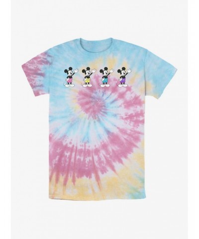 Disney Mickey Mouse Neon Pants Tie Dye T-Shirt $6.22 T-Shirts